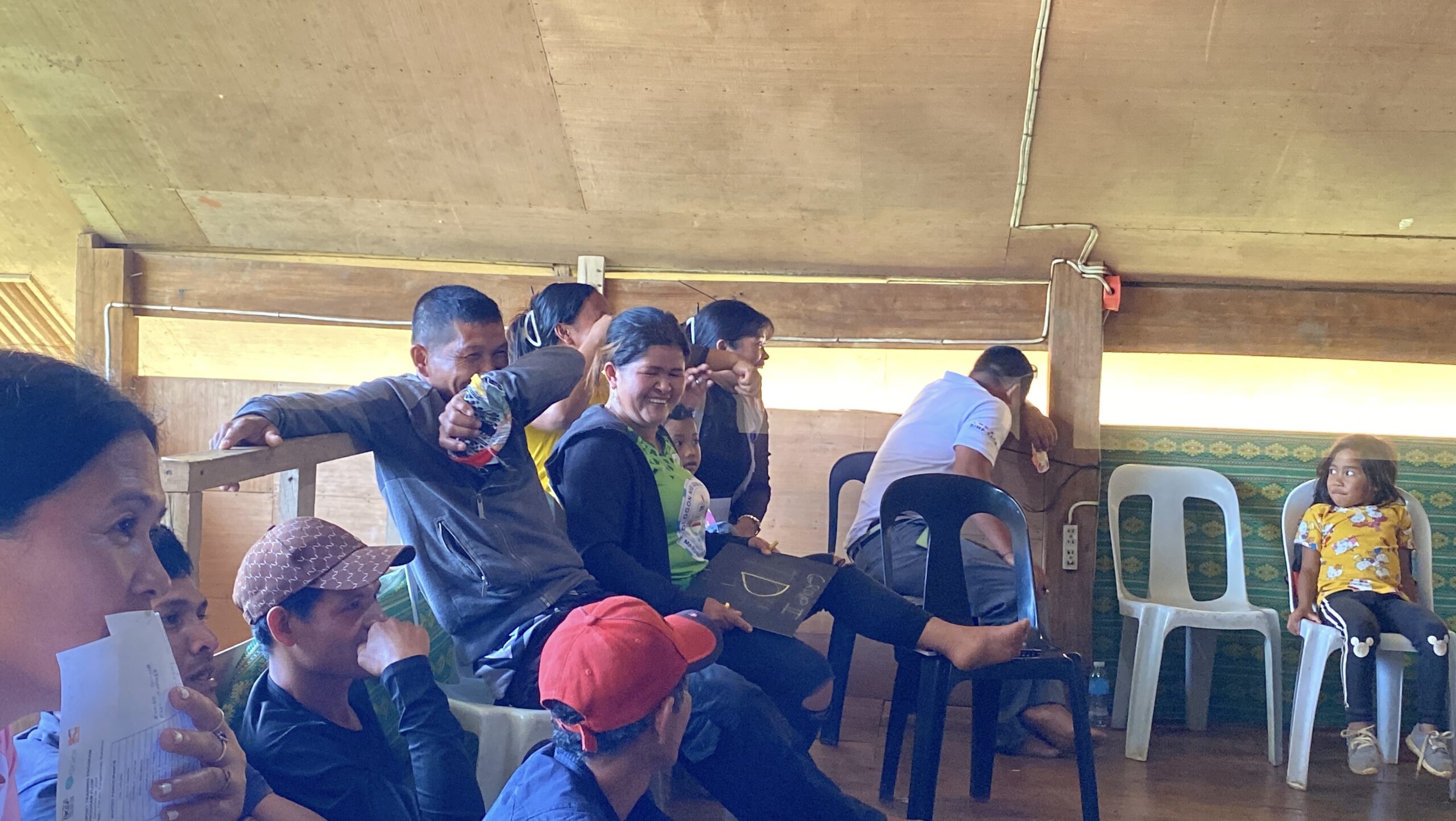 farmers listening