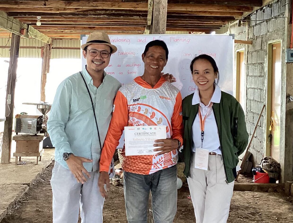 Awarding of culmination certificate to farmer scientists